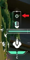 Viper Snake Bite on Lotus Attack Site A — step 3 of 4: Aim — line up the shot
