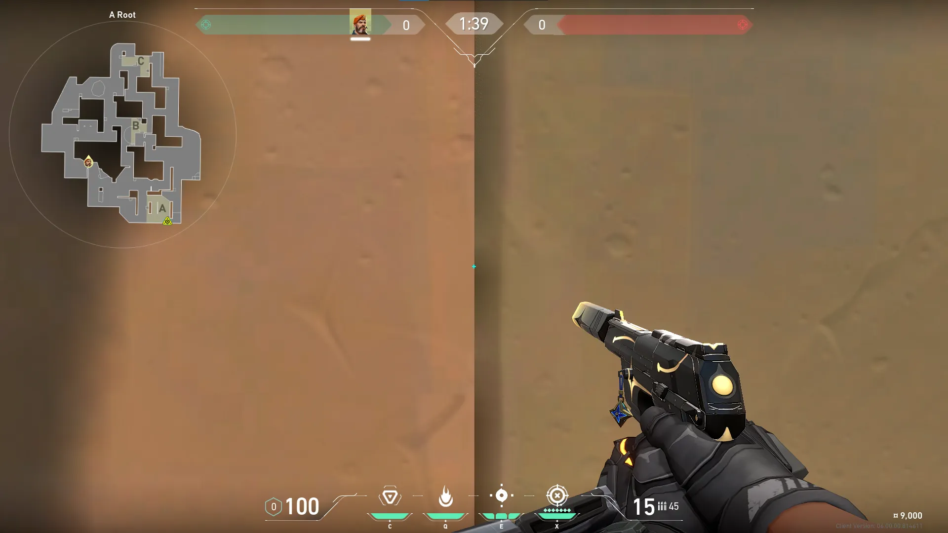 Brimstone Incendiary on Lotus Attack Site A — step 2 of 4: Aim — line up the shot