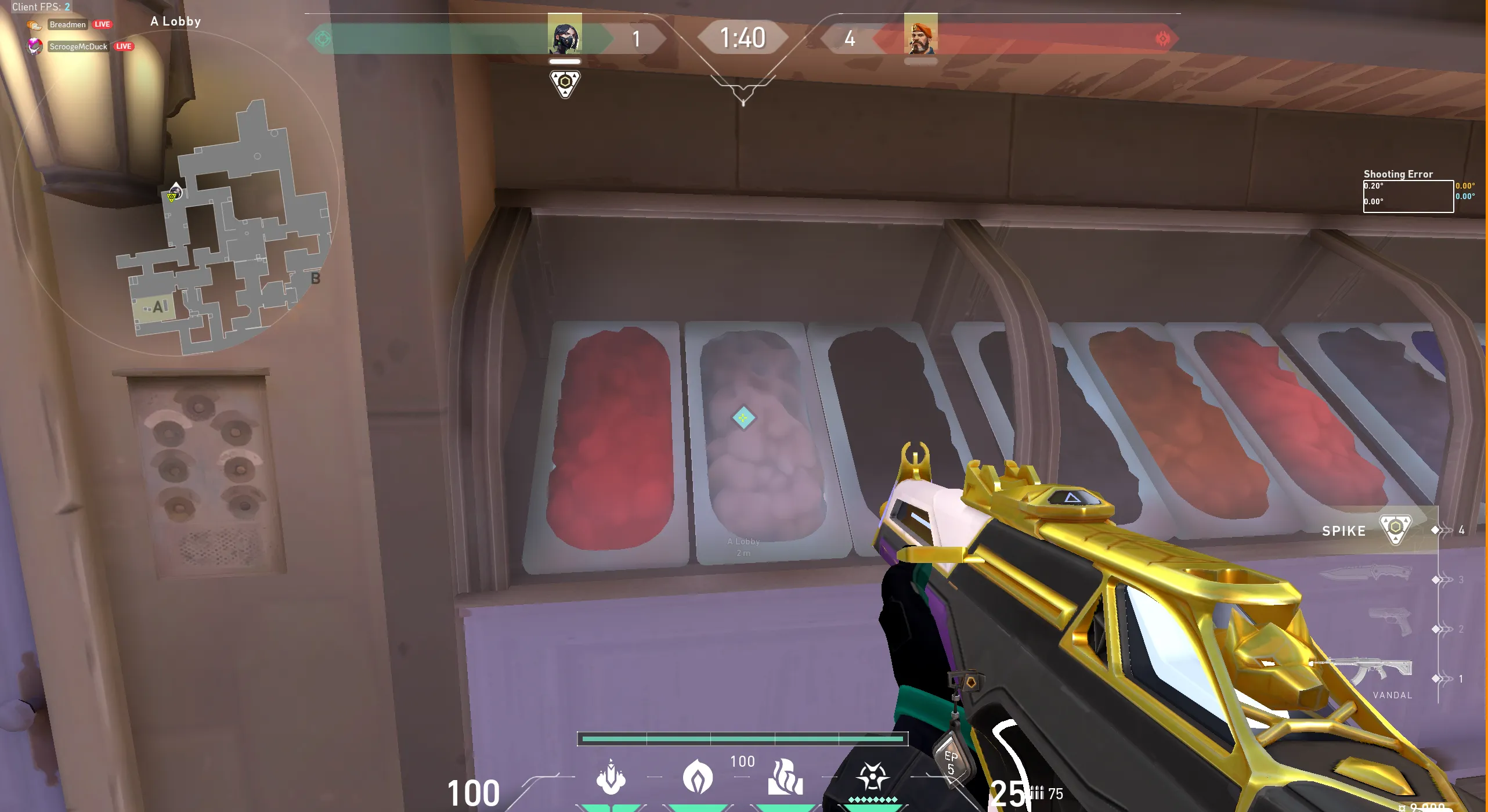 A Lobby to A Generator — Viper lineup on Ascent