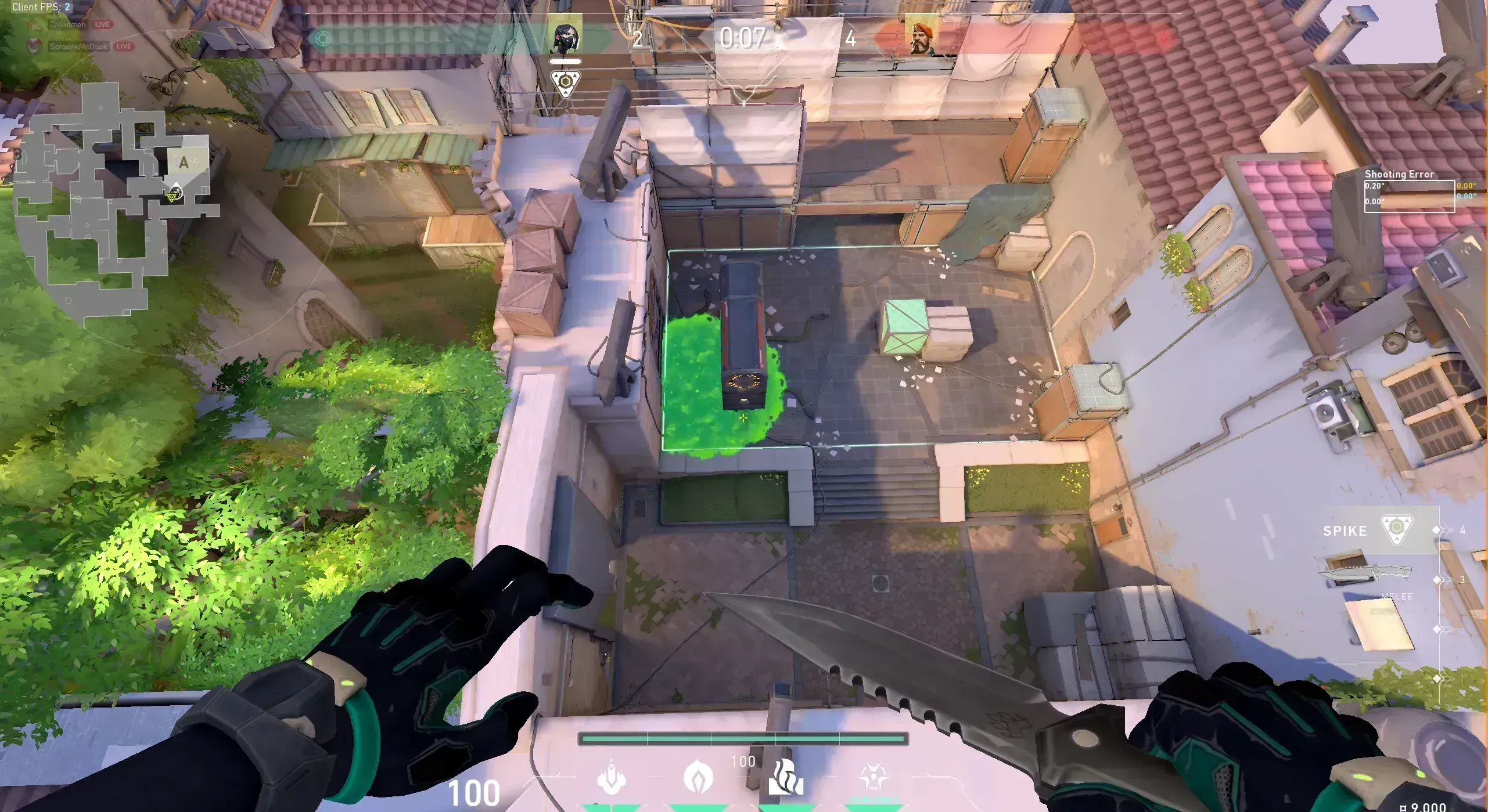Viper Snake Bite on Ascent Defense Site A — step 3 of 3: Result