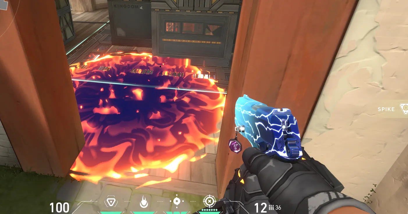 Brimstone Incendiary on Haven Defense Site B — step 3 of 3: Result