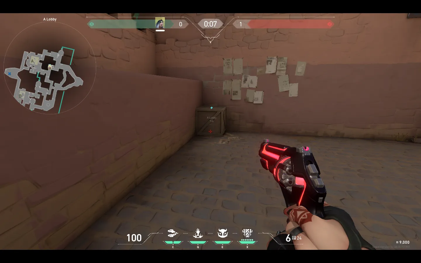 Fade Haunt on Bind Attack Site A — step 1 of 3: Position — where to stand