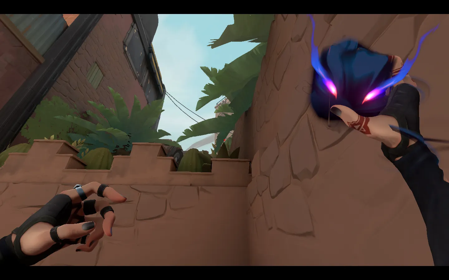 Fade Haunt on Bind Attack Site A — step 2 of 3: Aim — line up the shot