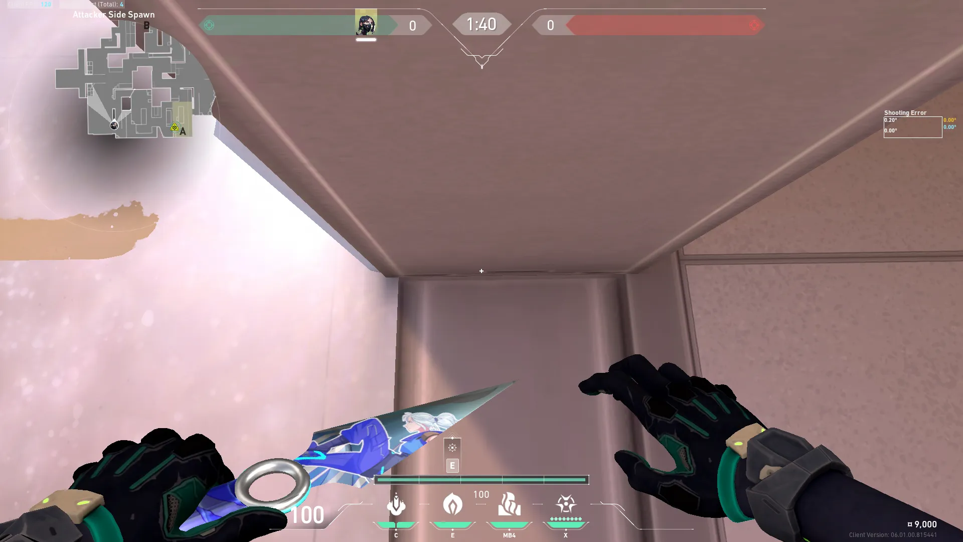 Viper Snake Bite on Icebox Defense Site A — step 2 of 4: Aim — line up the shot