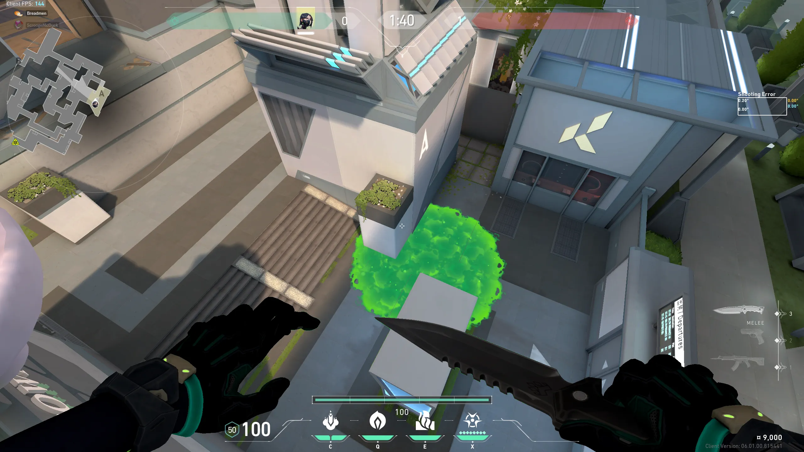 Viper Snake Bite on Split Attack Site A — step 3 of 3: Result