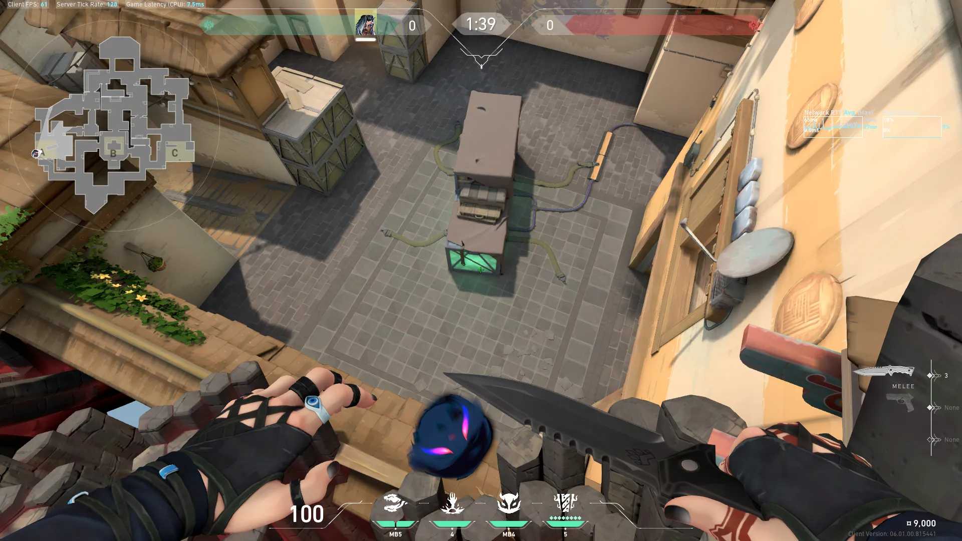 Fade Haunt on Haven Defense Site A — step 4 of 4: Result