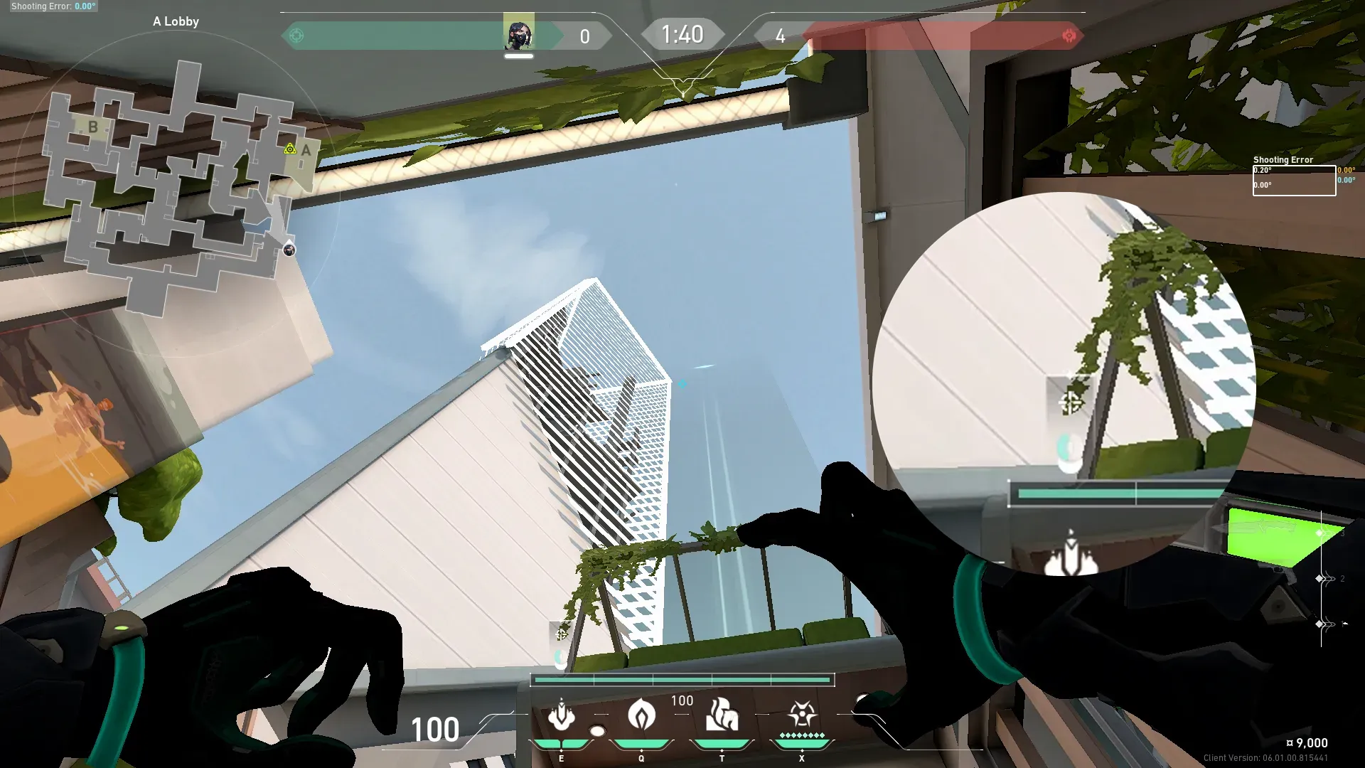 Viper Snake Bite on Split Attack Site A — step 2 of 3: Aim — line up the shot