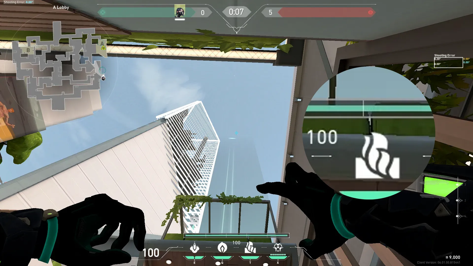 Viper Snake Bite on Split Attack Site A — step 2 of 3: Aim — line up the shot