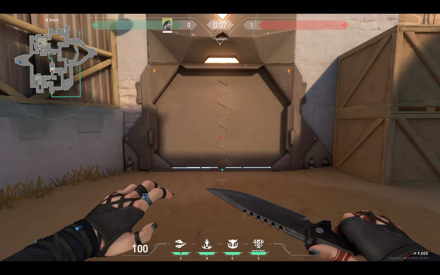 Fade Haunt on Bind Attack Site B — step 1 of 3: Position — where to stand