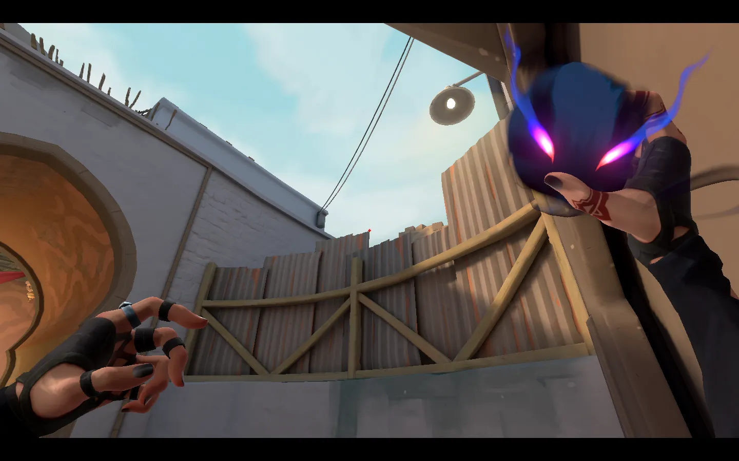 Fade Haunt on Bind Attack Site B — step 2 of 3: Aim — line up the shot