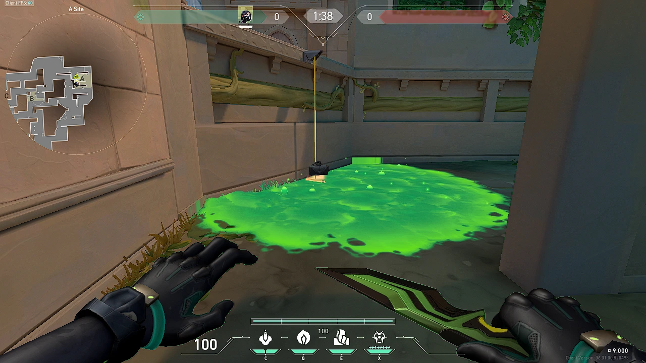Viper Snake Bite on Lotus Defense Site A — step 3 of 3: Result