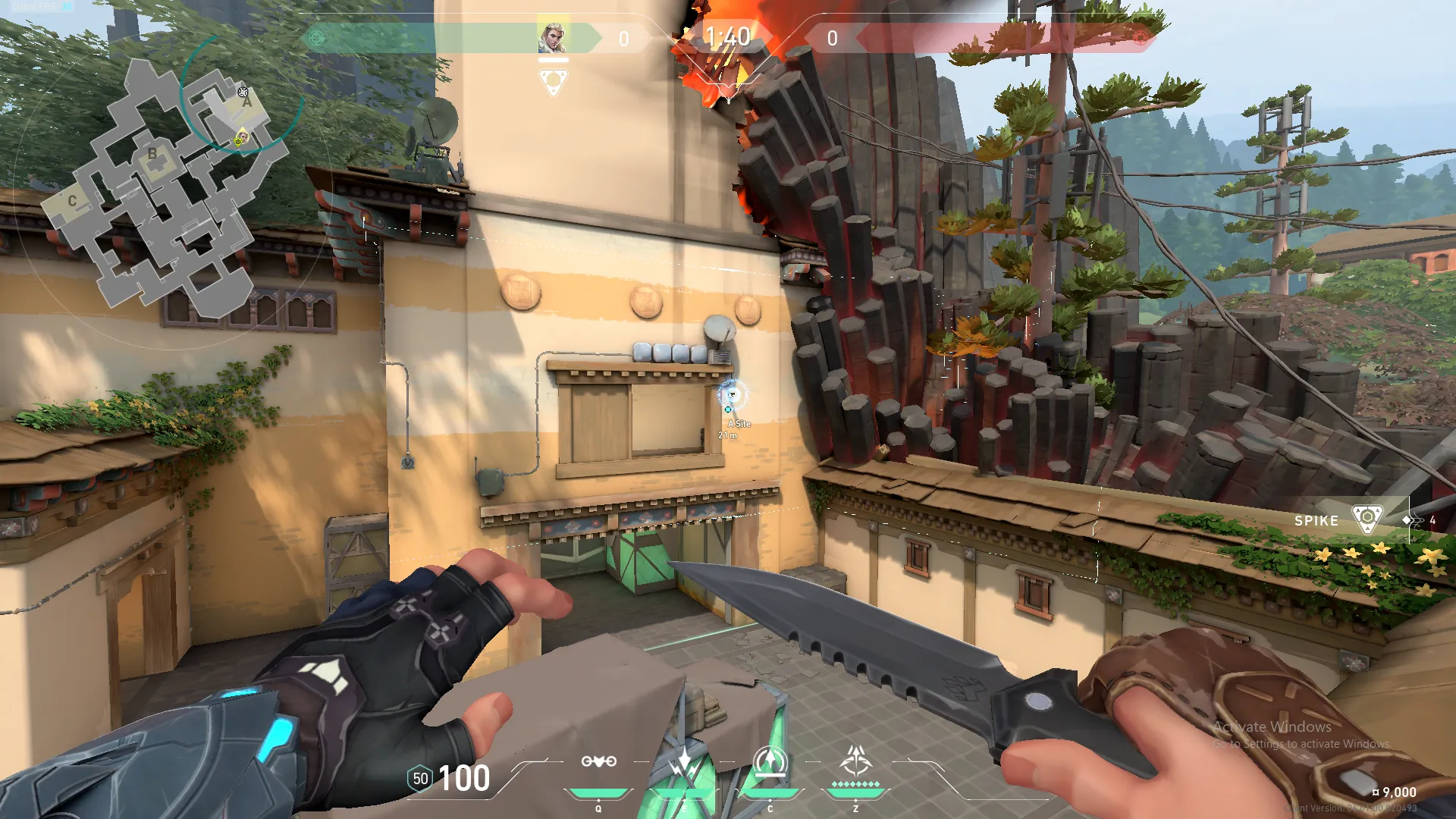 Sova Recon Bolt on Haven Defense Site A — step 4 of 4: Result