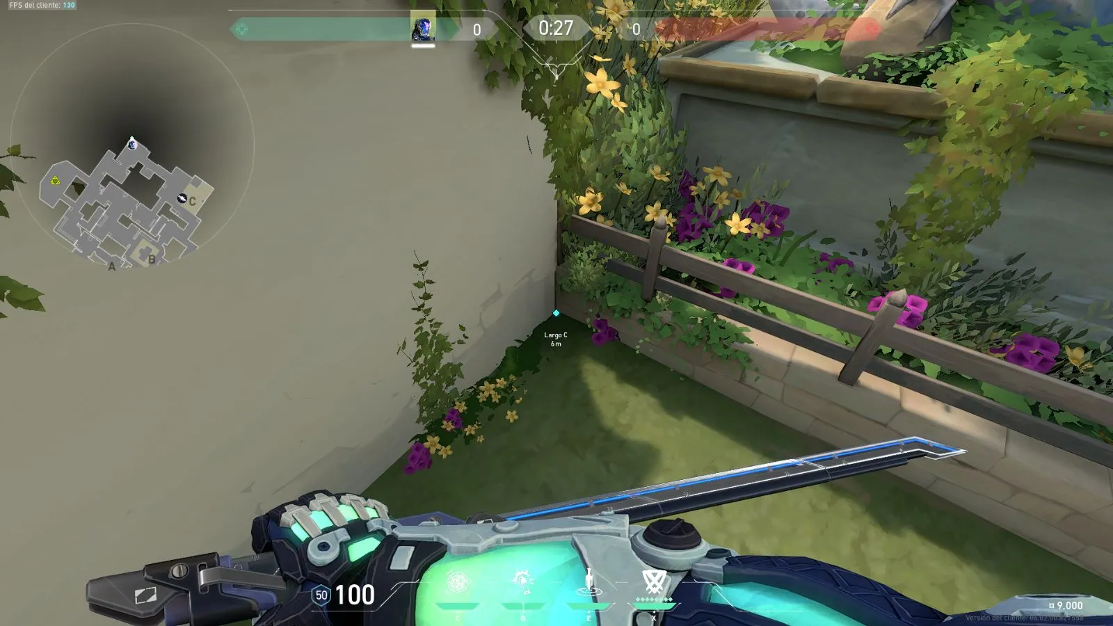 KAY/O Zero_Point on Haven Defense Site C — step 1 of 3: Position — where to stand