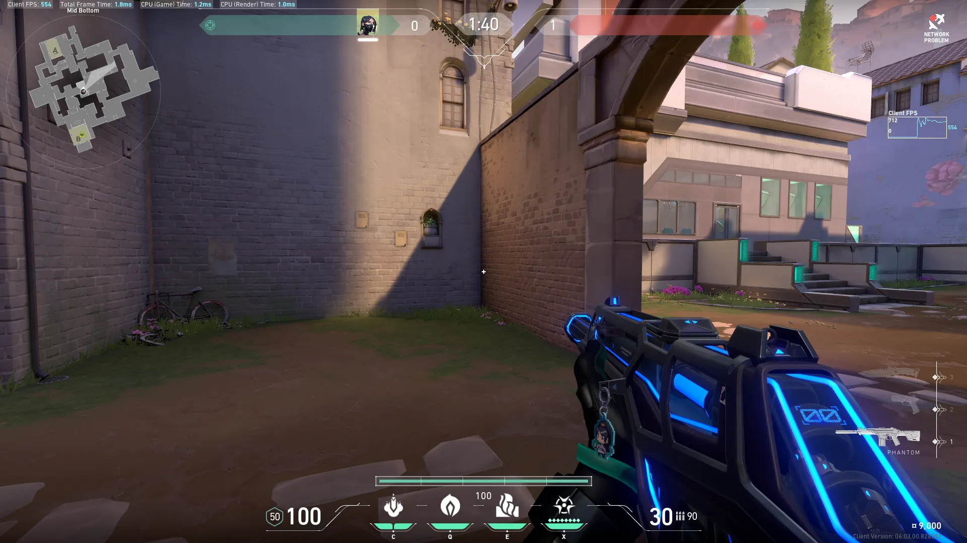 Viper Snake Bite on Ascent Defense Site B — step 2 of 4: Aim — line up the shot