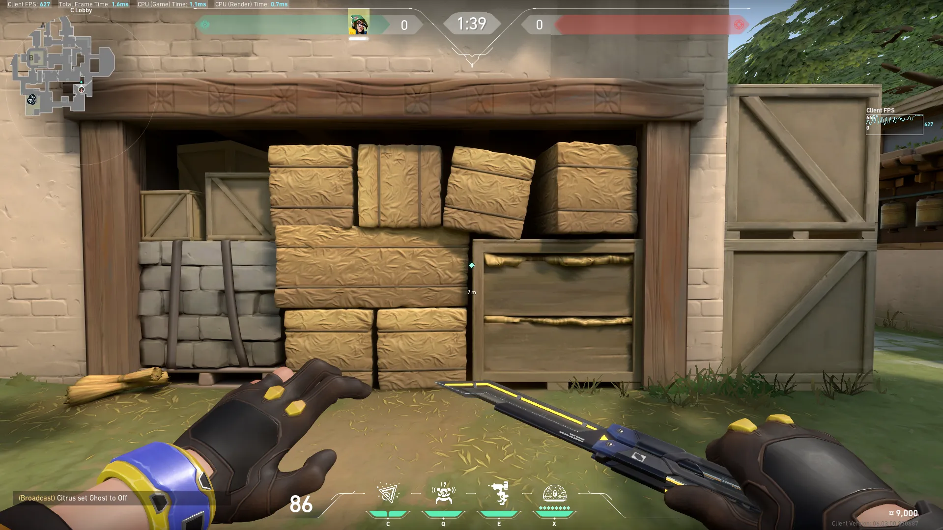 Killjoy Nanoswarm on Haven Attack Site C — step 1 of 3: Position — where to stand