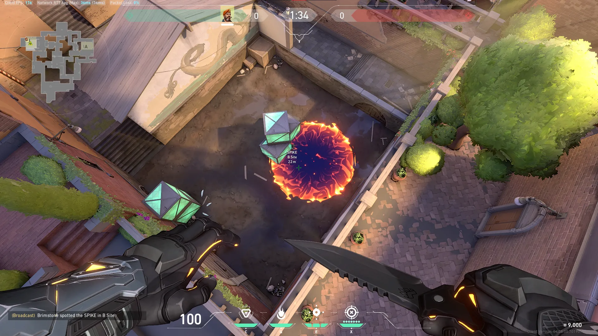 Brimstone Incendiary on Ascent Defense Site B — step 4 of 4: Result