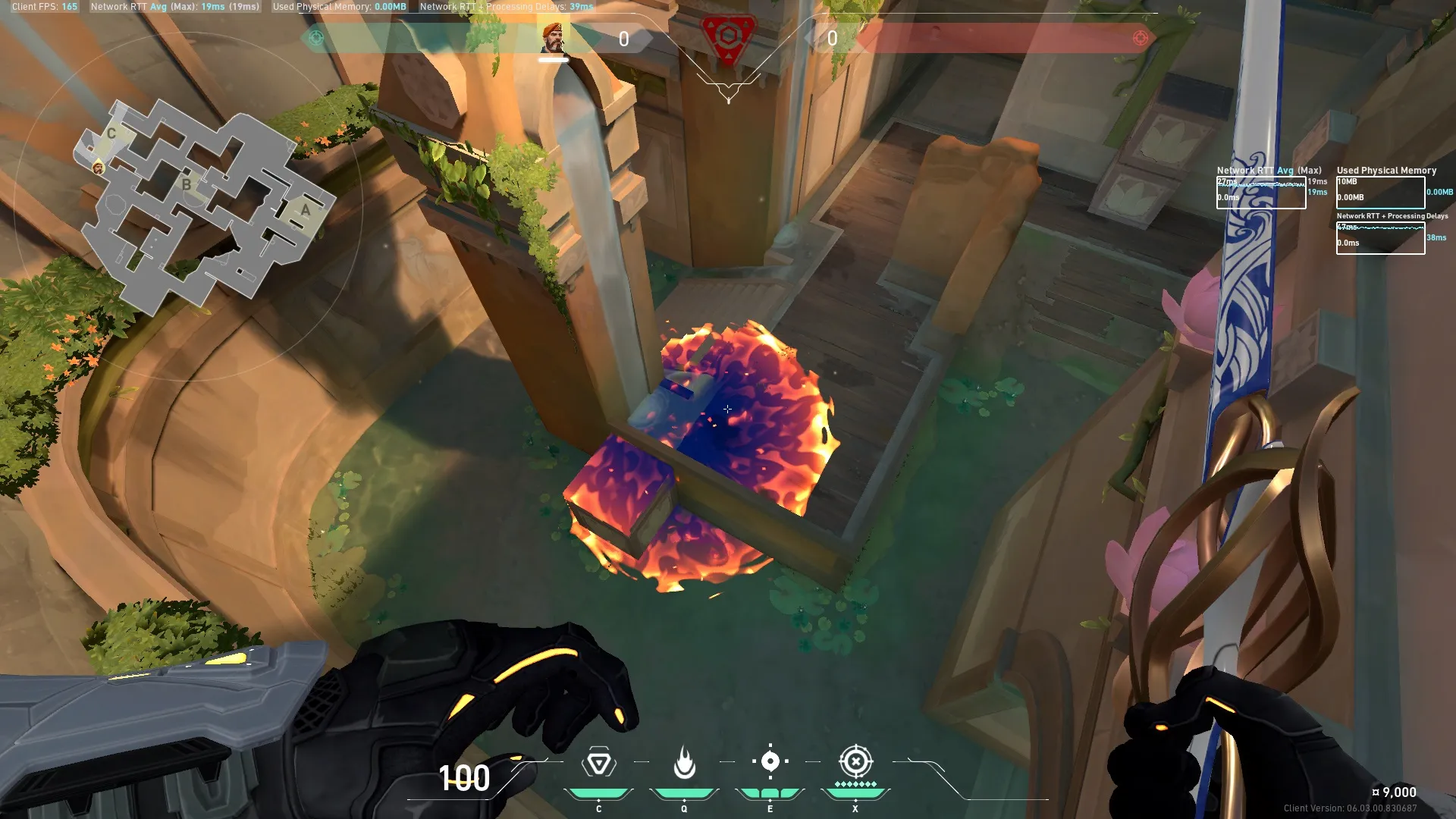 Brimstone Incendiary on Lotus Attack Site C — step 3 of 3: Result