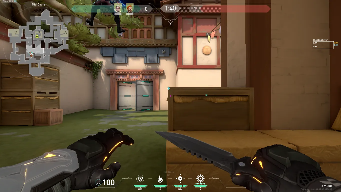 Brimstone Incendiary on Haven Attack Mid — step 1 of 3: Position — where to stand