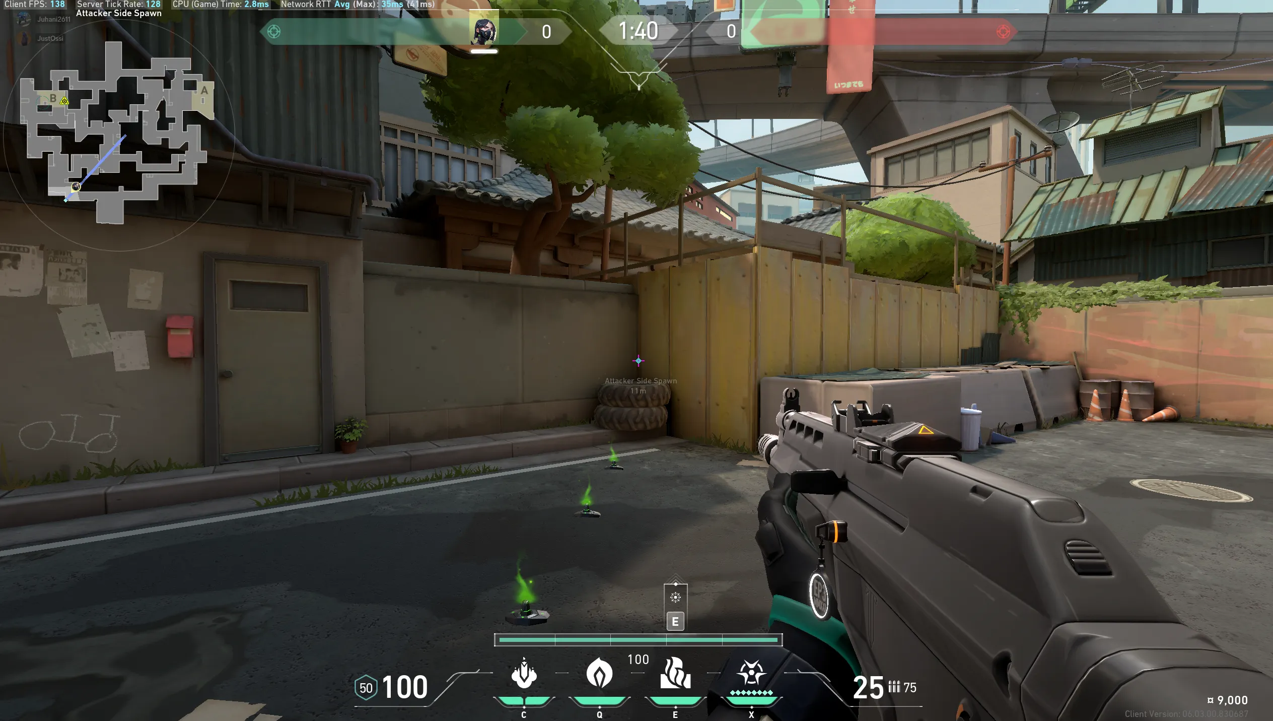Viper Snake Bite on Split Attack Site B — step 1 of 3: Position — where to stand