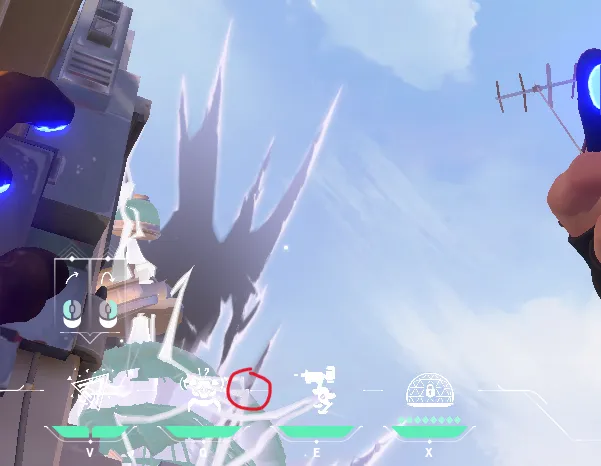 Killjoy Nanoswarm on Ascent Attack Site A — step 2 of 3: Aim — line up the shot