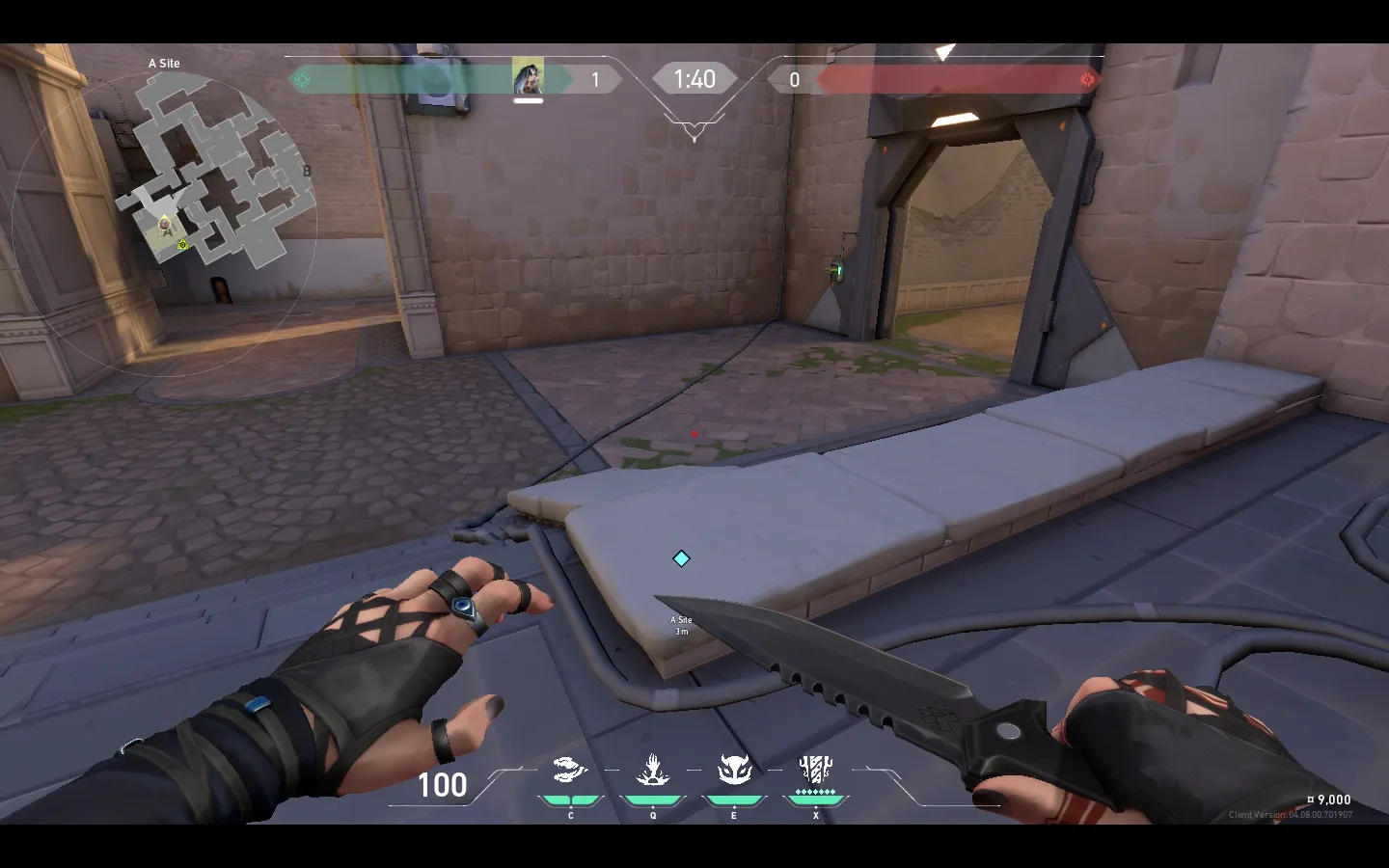 Fade Haunt on Ascent Defense Site A — step 1 of 3: Position — where to stand