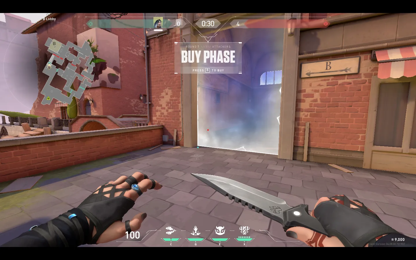 Fade Haunt on Ascent Attack Site B — step 1 of 3: Position — where to stand