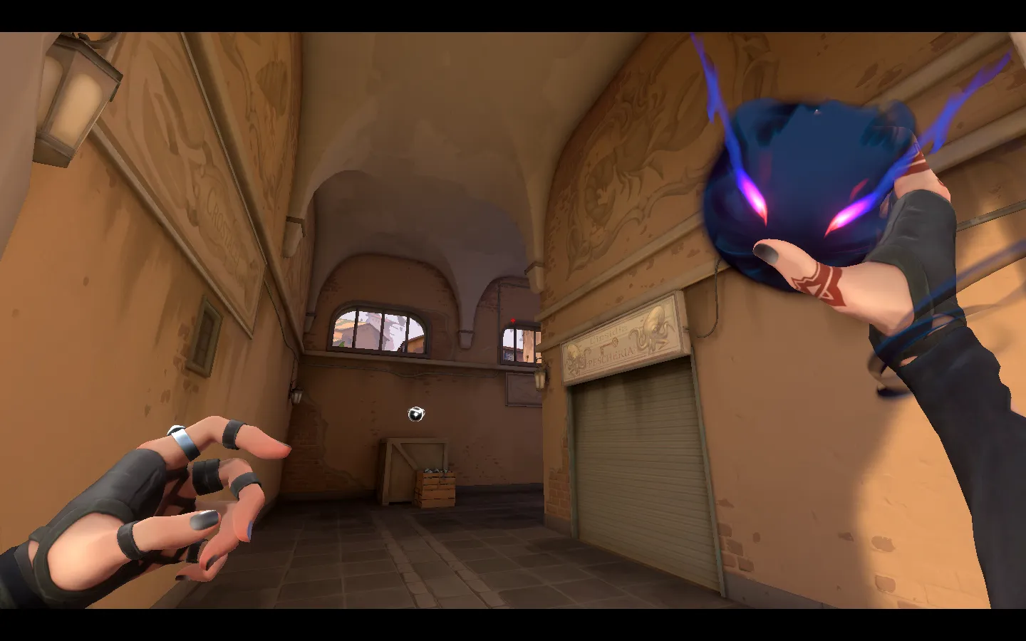 Fade Haunt on Ascent Attack Site B — step 2 of 3: Aim — line up the shot