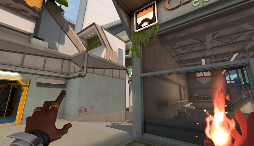 Phoenix Hot Hands on Split Attack Site A — step 3 of 4: Aim — line up the shot