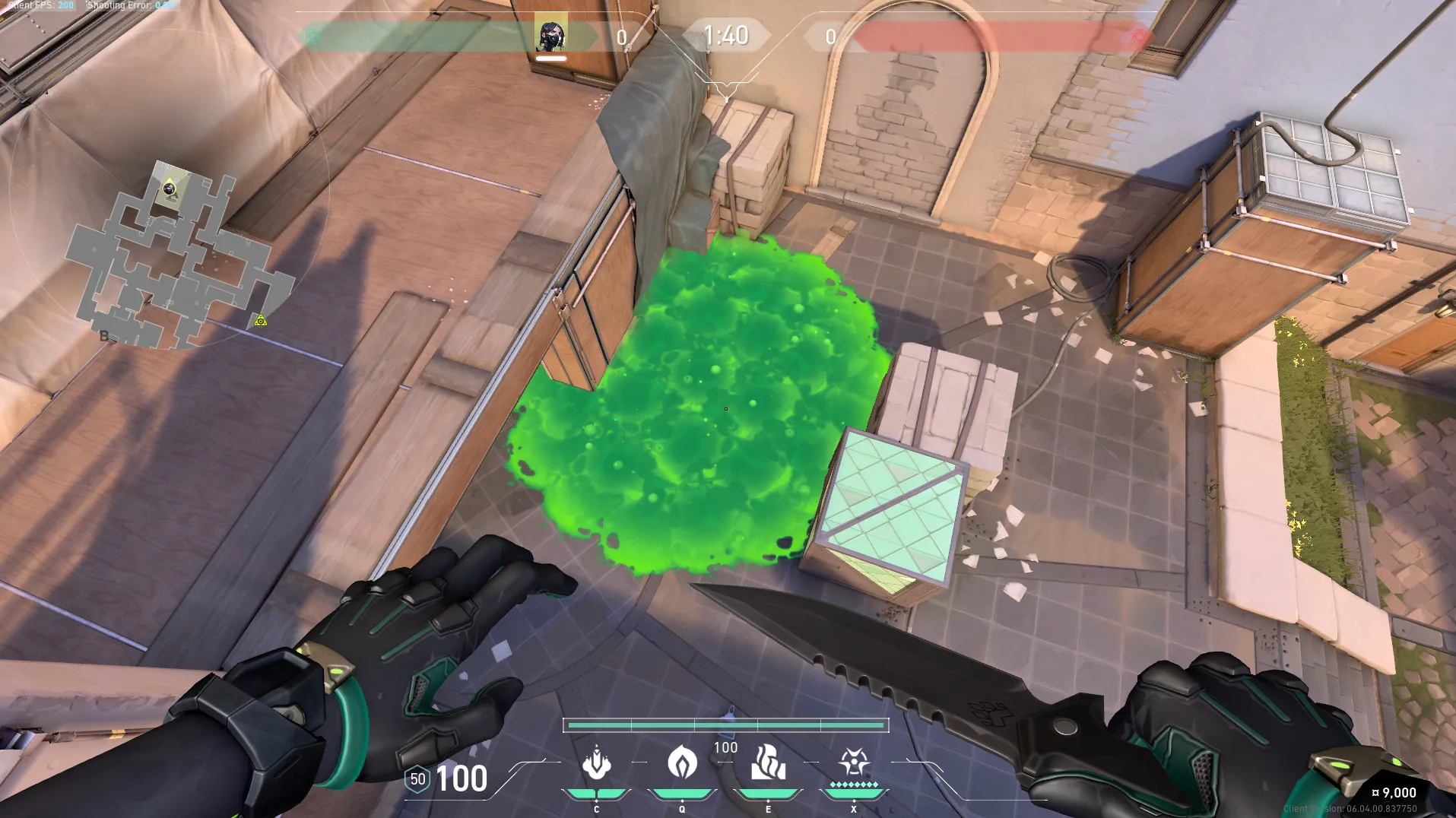 Viper Snake Bite on Ascent Defense Site A — step 3 of 3: Result