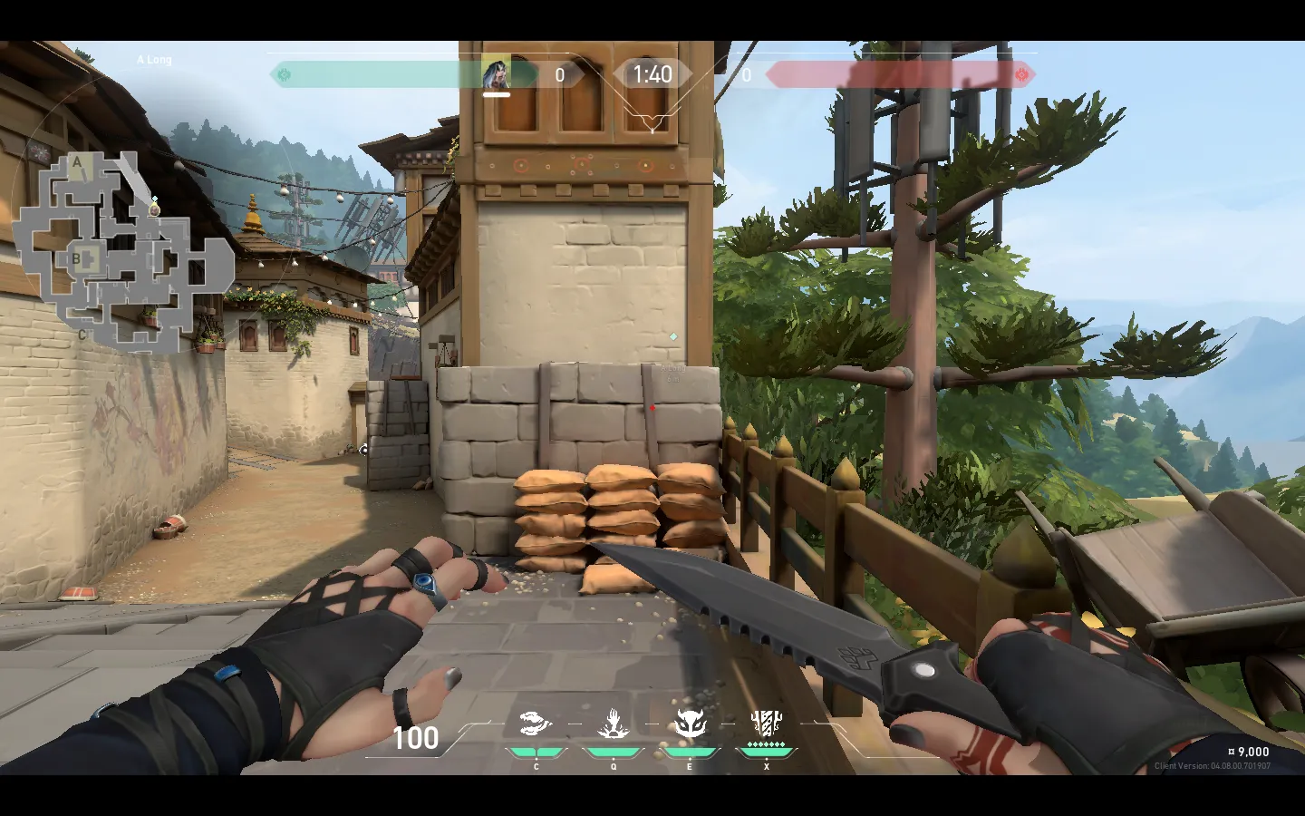 Fade Haunt on Haven Attack Site A — step 1 of 3: Position — where to stand