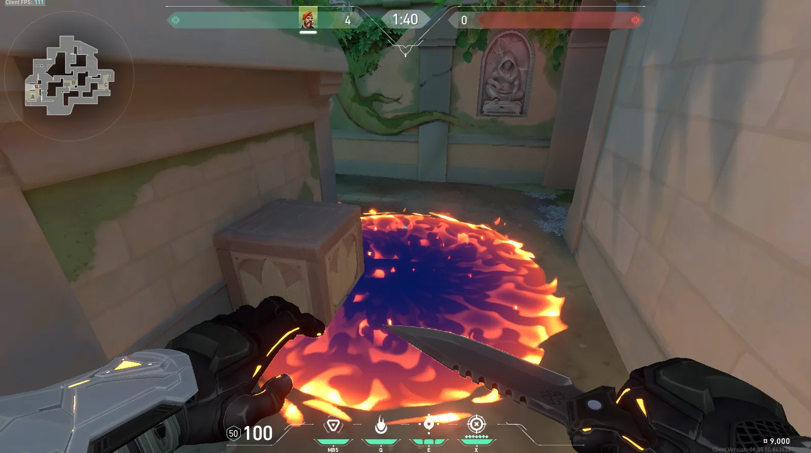 Brimstone Incendiary on Lotus Attack Site A — step 3 of 3: Result
