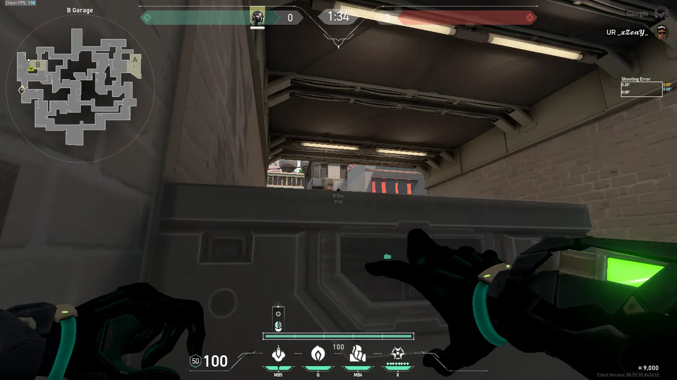 Viper Snake Bite on Split Attack Site B — step 2 of 3: Aim — line up the shot