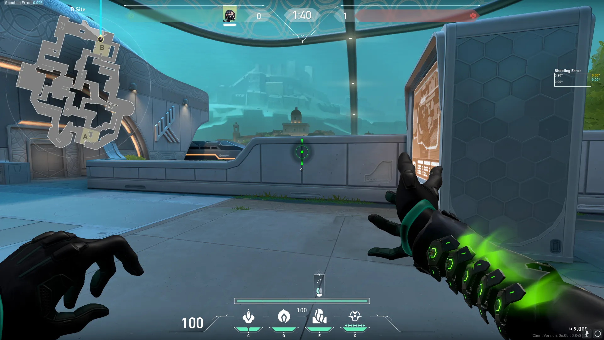 Viper Poison Cloud on Pearl Attack Site A — step 1 of 5: Position — where to stand
