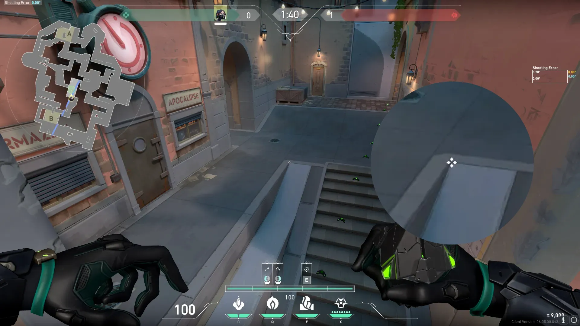 Viper Poison Cloud on Pearl Attack Site A — step 3 of 5: Aim — line up the shot