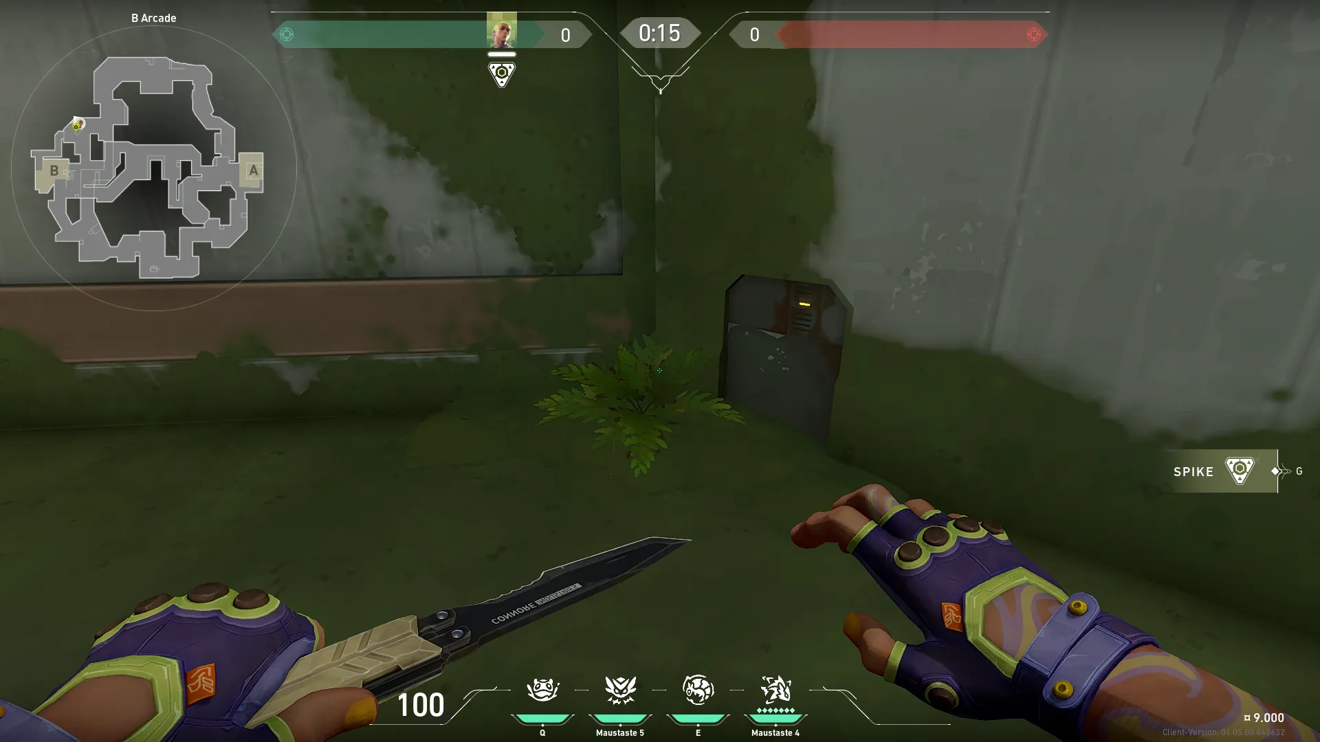 Gekko Mosh Pit on Fracture Attack Site B — step 1 of 3: Position — where to stand