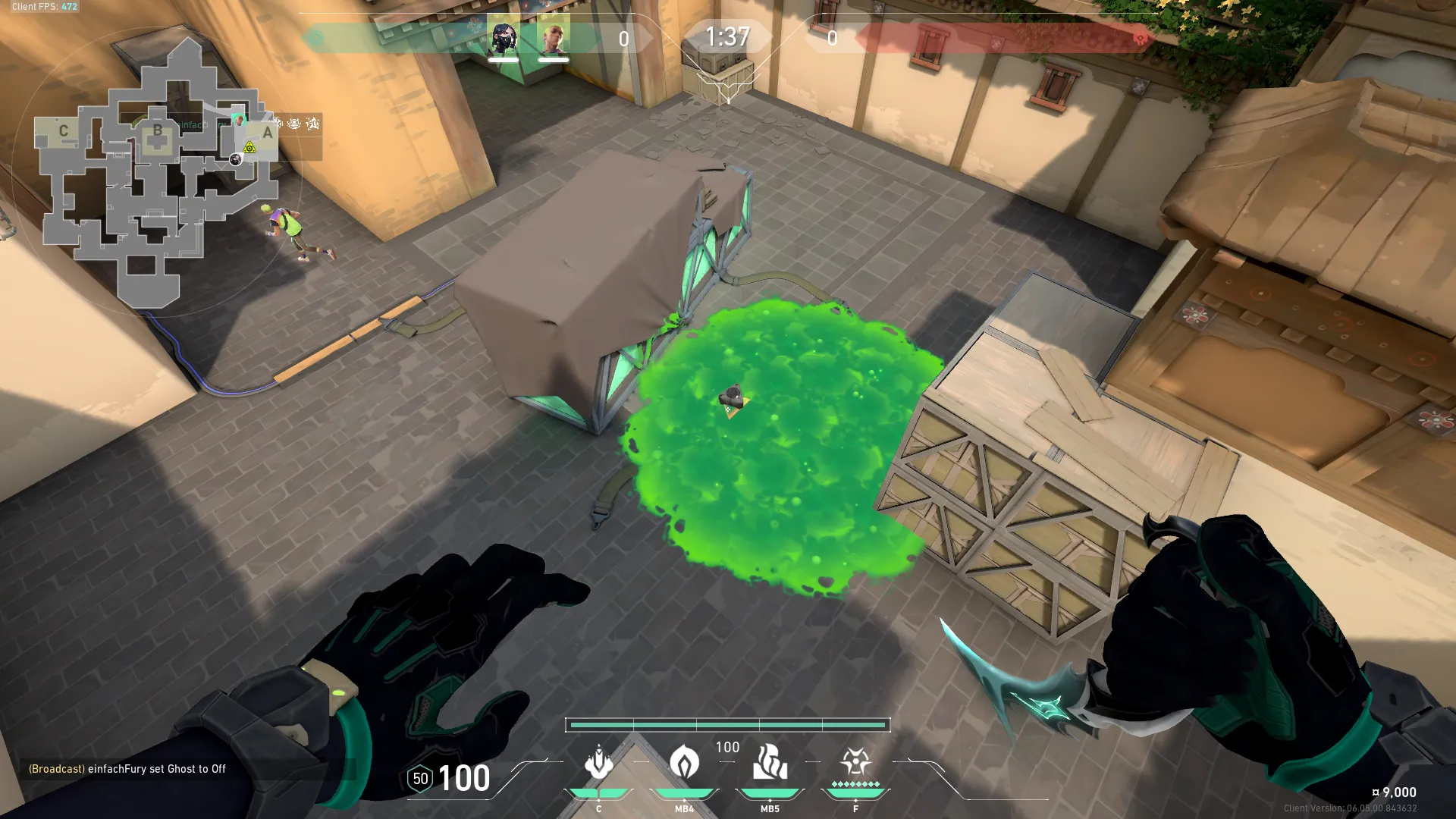 Viper Snake Bite on Haven Attack Site A — step 3 of 3: Result