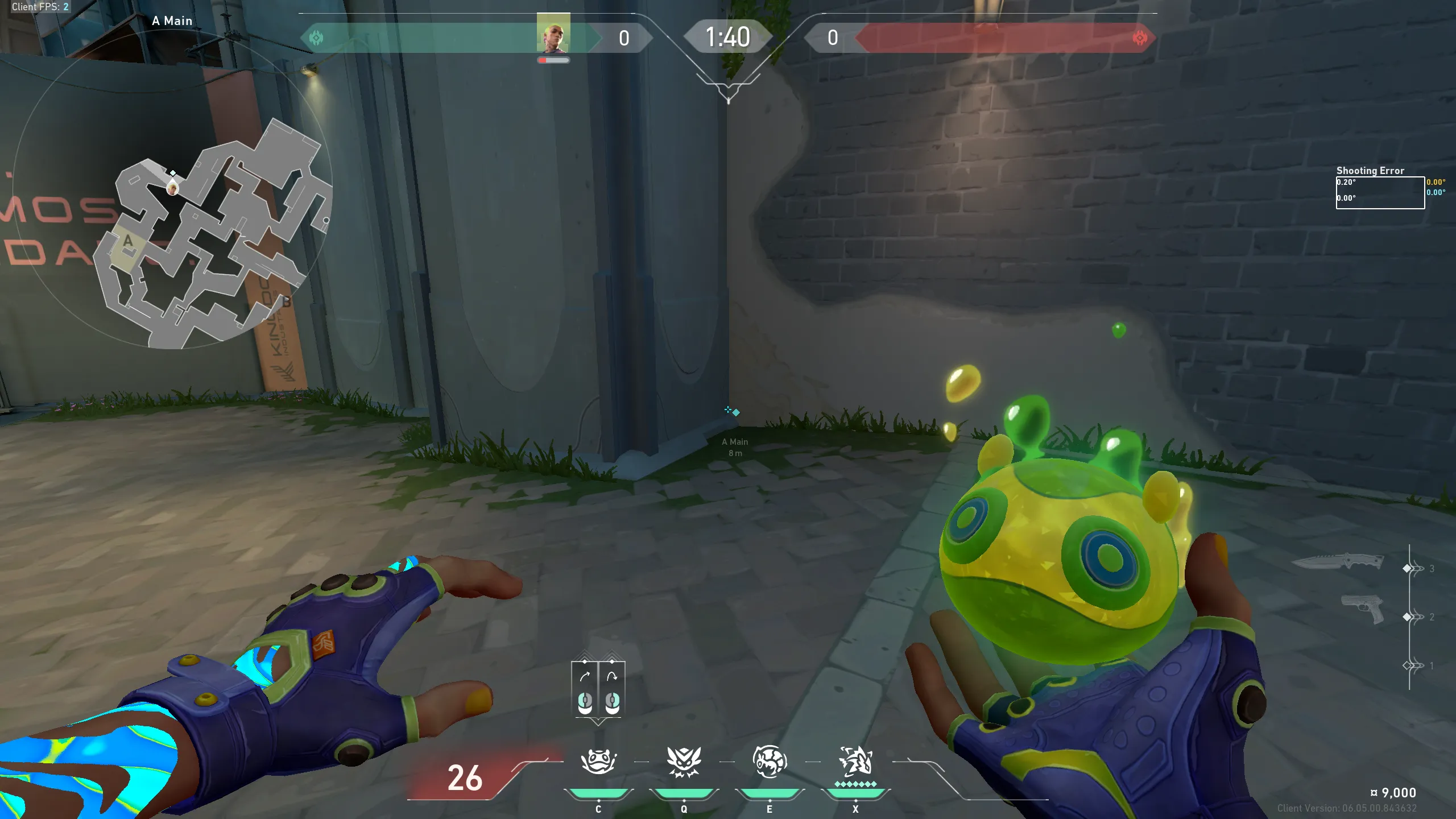 Gekko Mosh Pit on Pearl Attack Site A — step 1 of 3: Position — where to stand