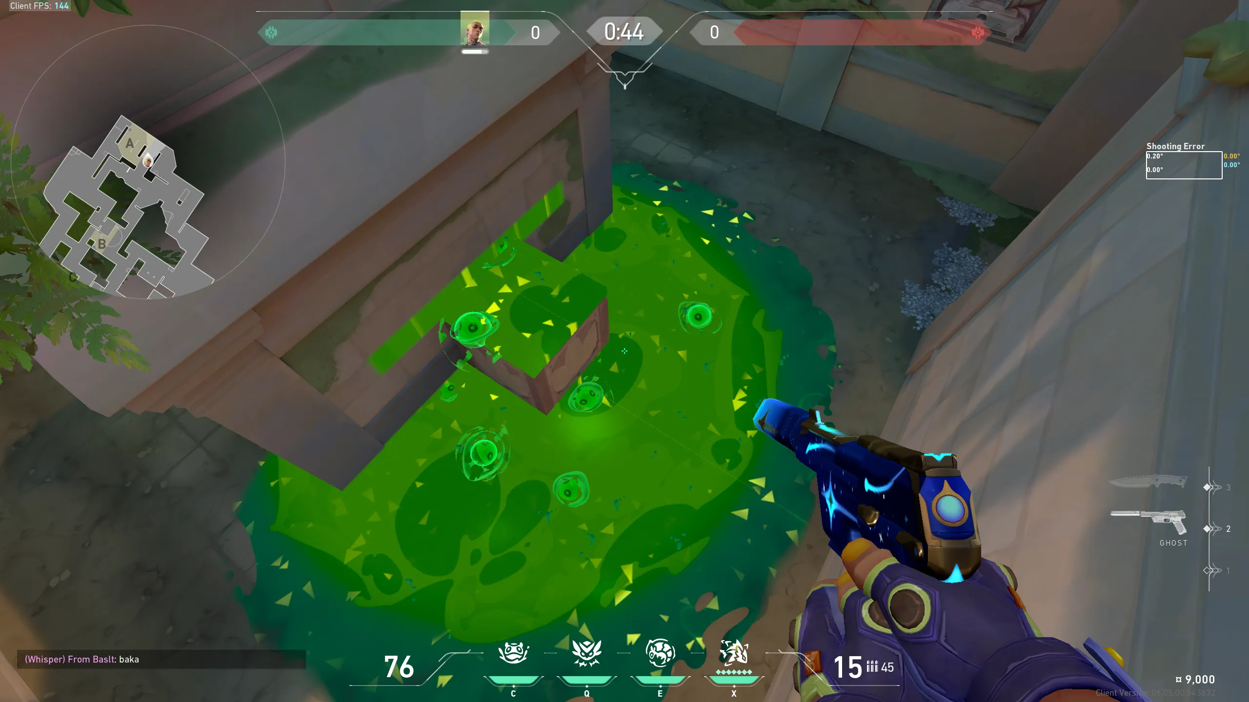 Gekko Mosh Pit on Lotus Attack Site A — step 3 of 3: Result