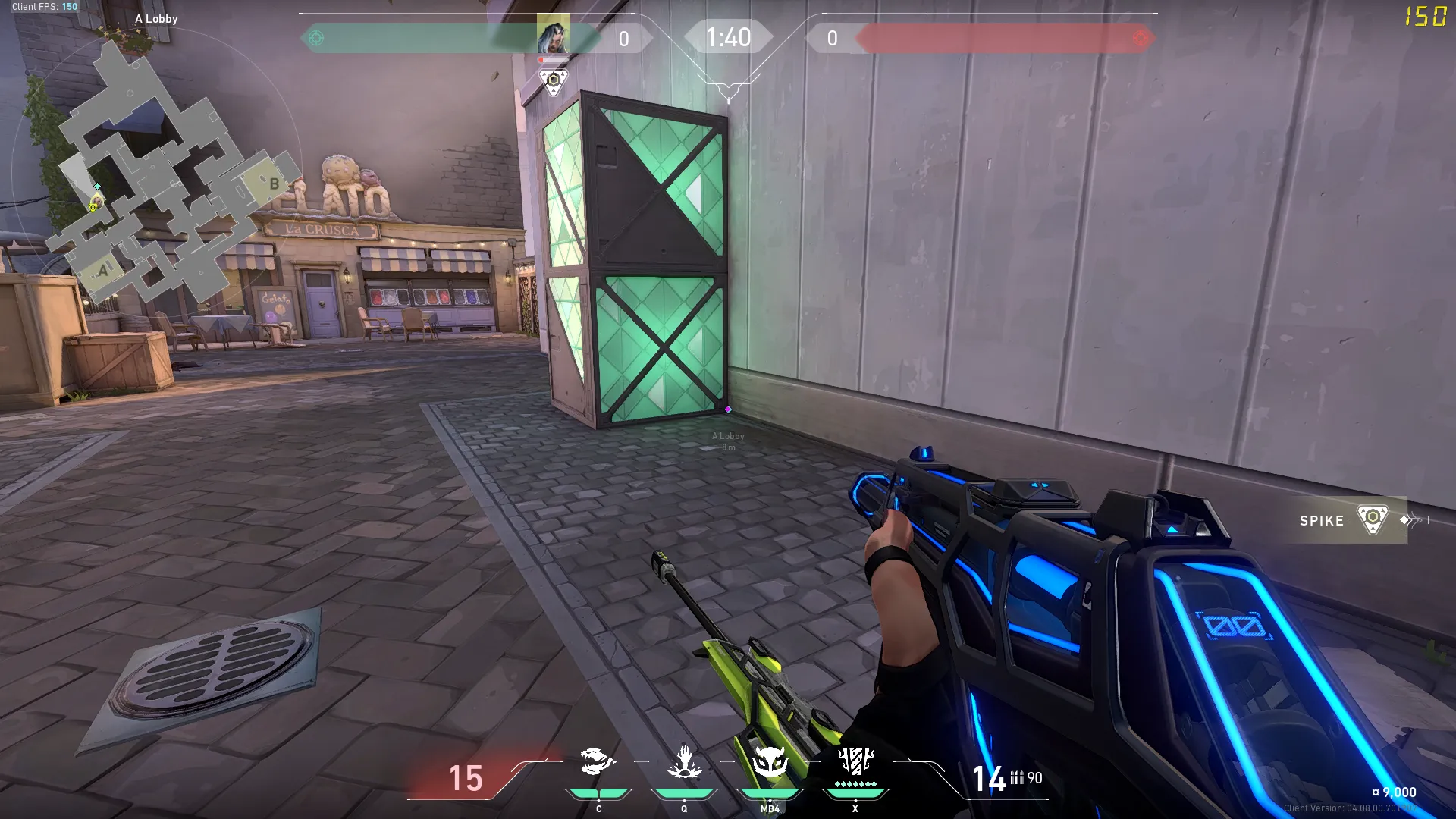 Fade Haunt on Ascent Attack Site A — step 1 of 3: Position — where to stand