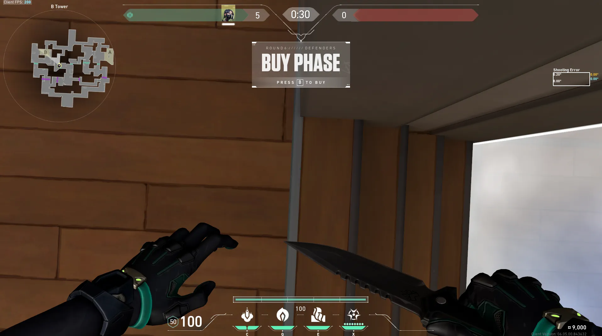 Viper Poison Cloud on Split Defense Mid — step 2 of 5: Aim — line up the shot