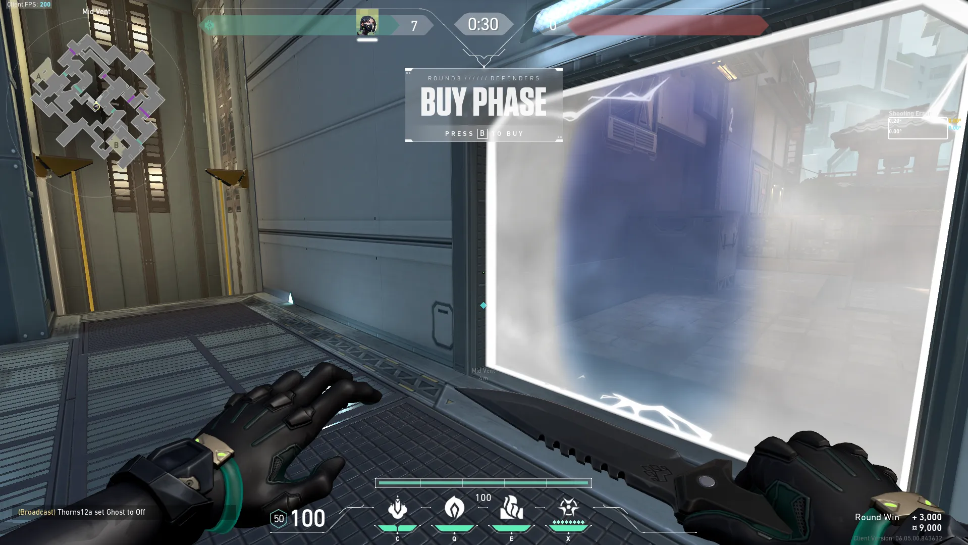Viper Poison Cloud on Split Defense Mid — step 1 of 5: Position — where to stand