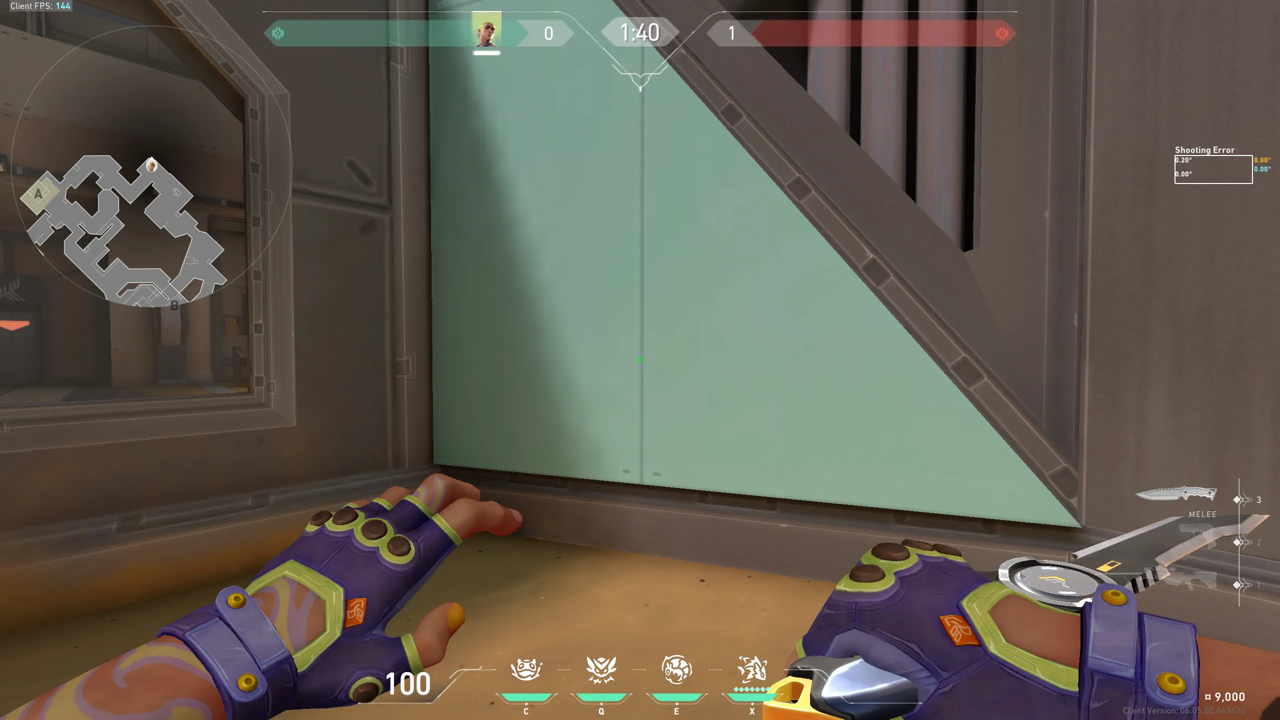 Attacker Spawn to B Default (2) — Gekko lineup on Fracture