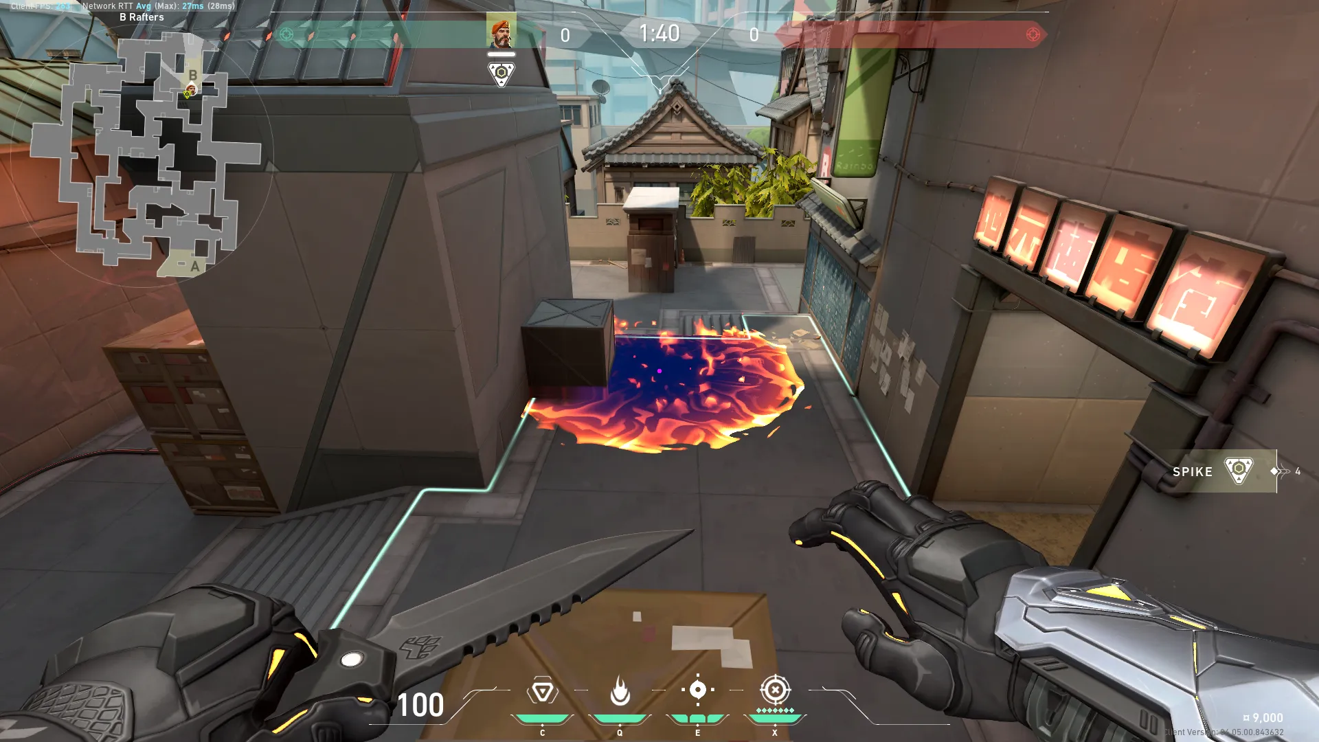 Brimstone Incendiary on Split Defense Site B — step 3 of 3: Result