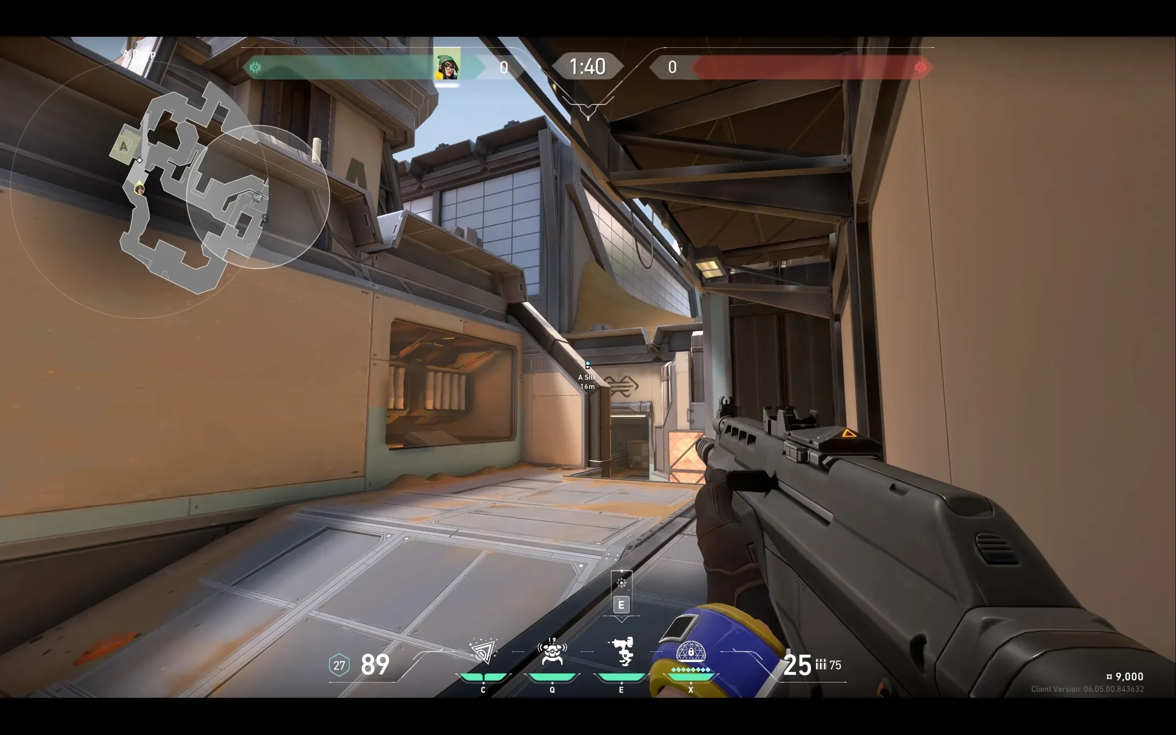 Killjoy Nanoswarm on Fracture Attack Site A — step 2 of 4: Aim — line up the shot