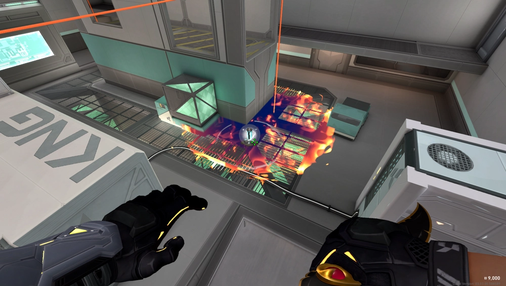 Brimstone Incendiary on Icebox Attack Site A — step 3 of 3: Result