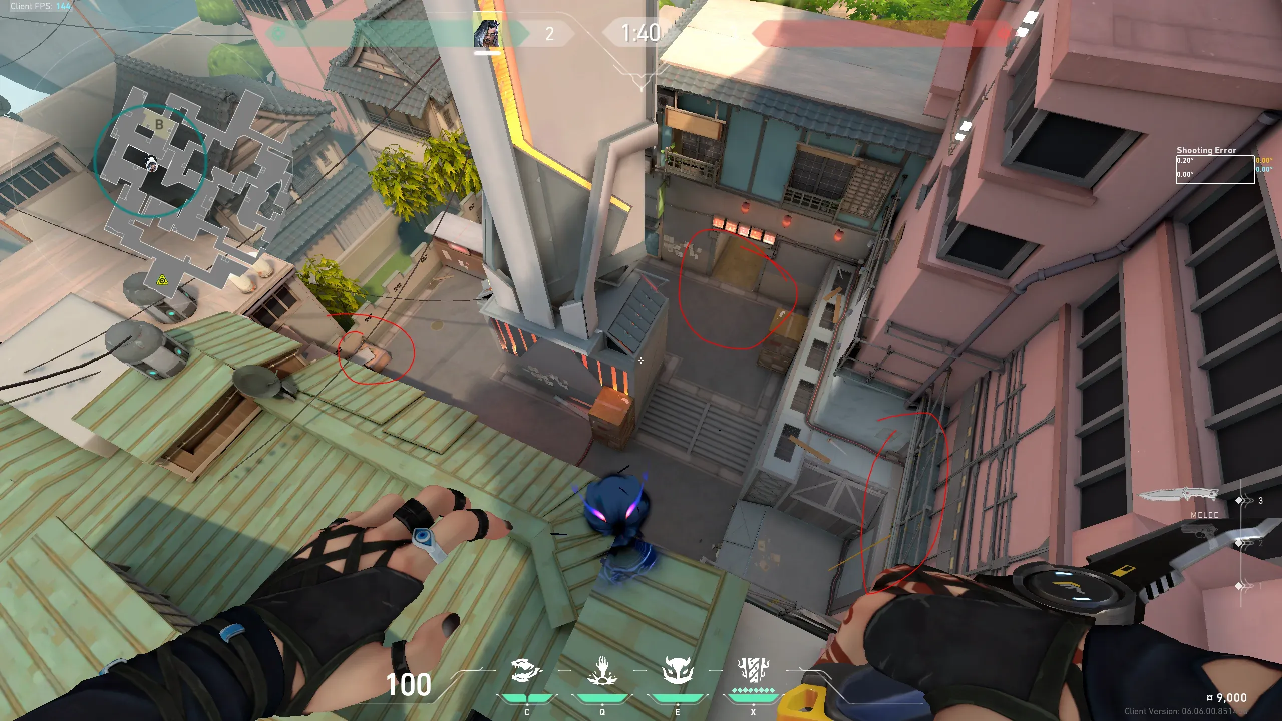Fade Haunt on Split Attack Site B — step 3 of 3: Result
