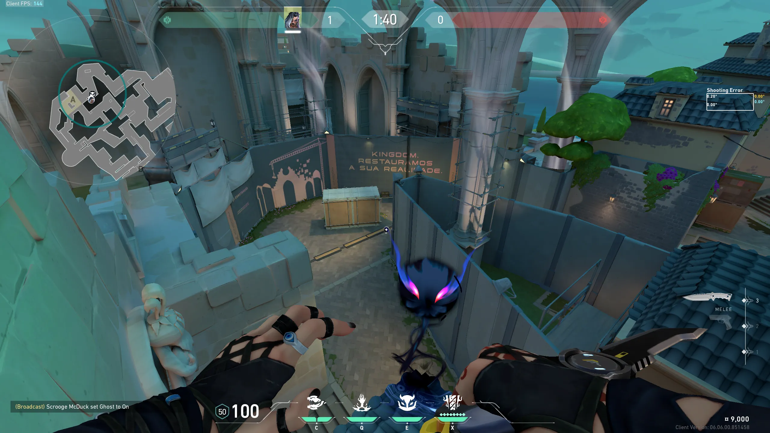 Fade Haunt on Pearl Defense Site A — step 3 of 3: Result