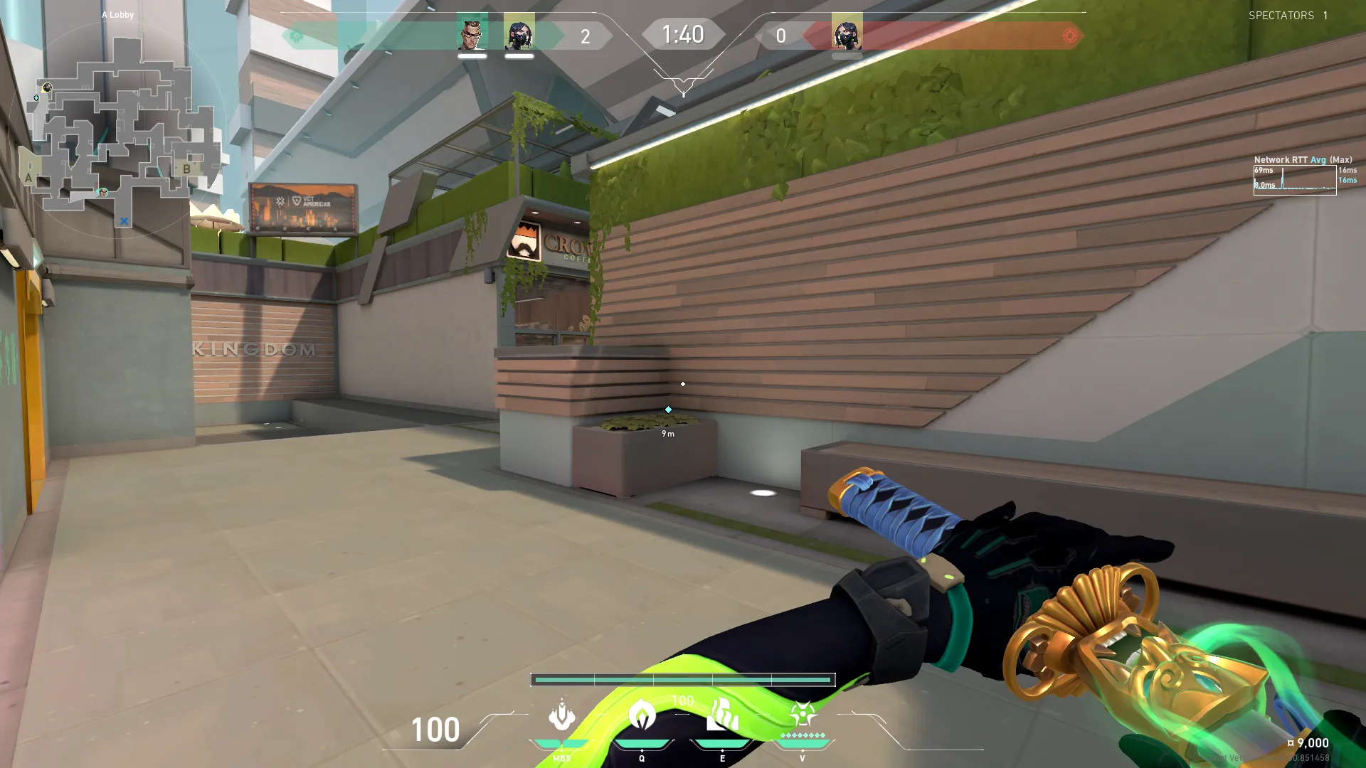 Viper Orb on Screens — Viper lineup on Split