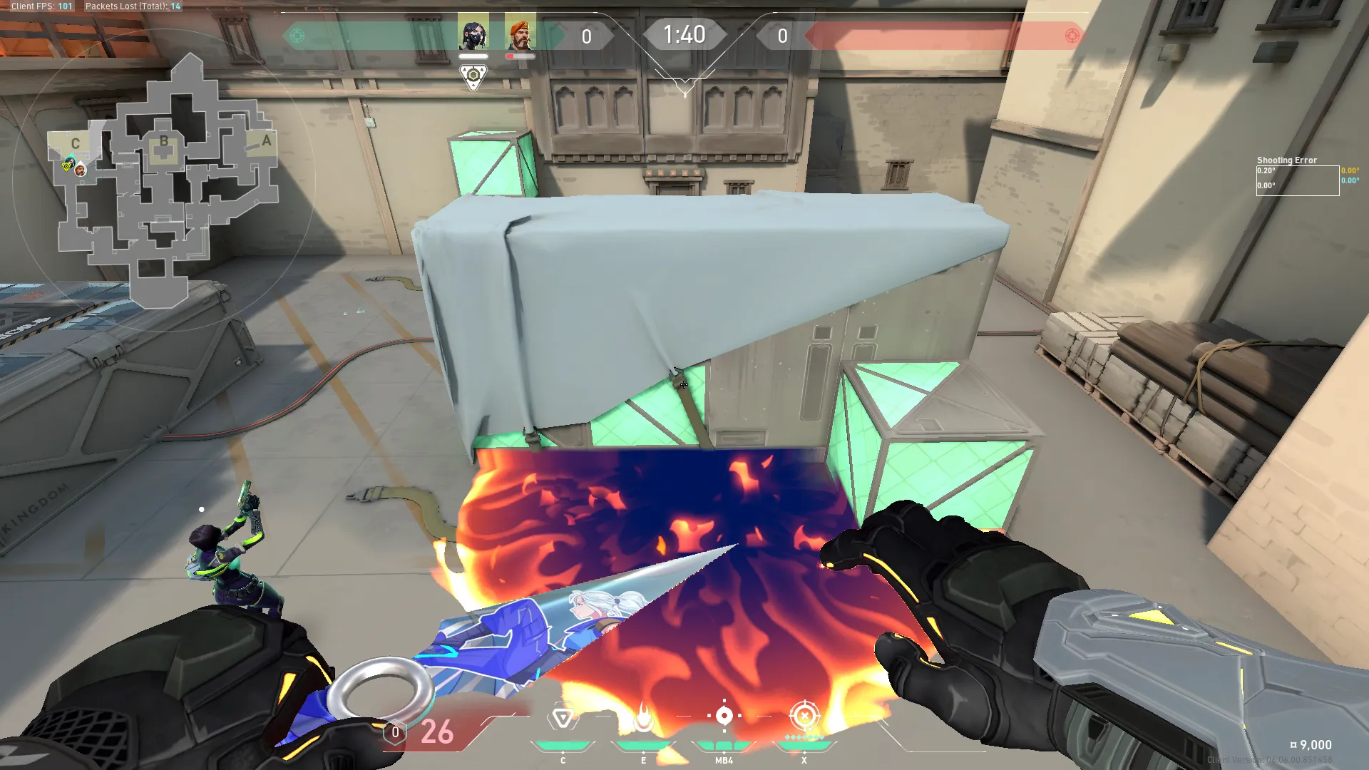 Brimstone Incendiary on Haven Attack Site C — step 3 of 3: Result