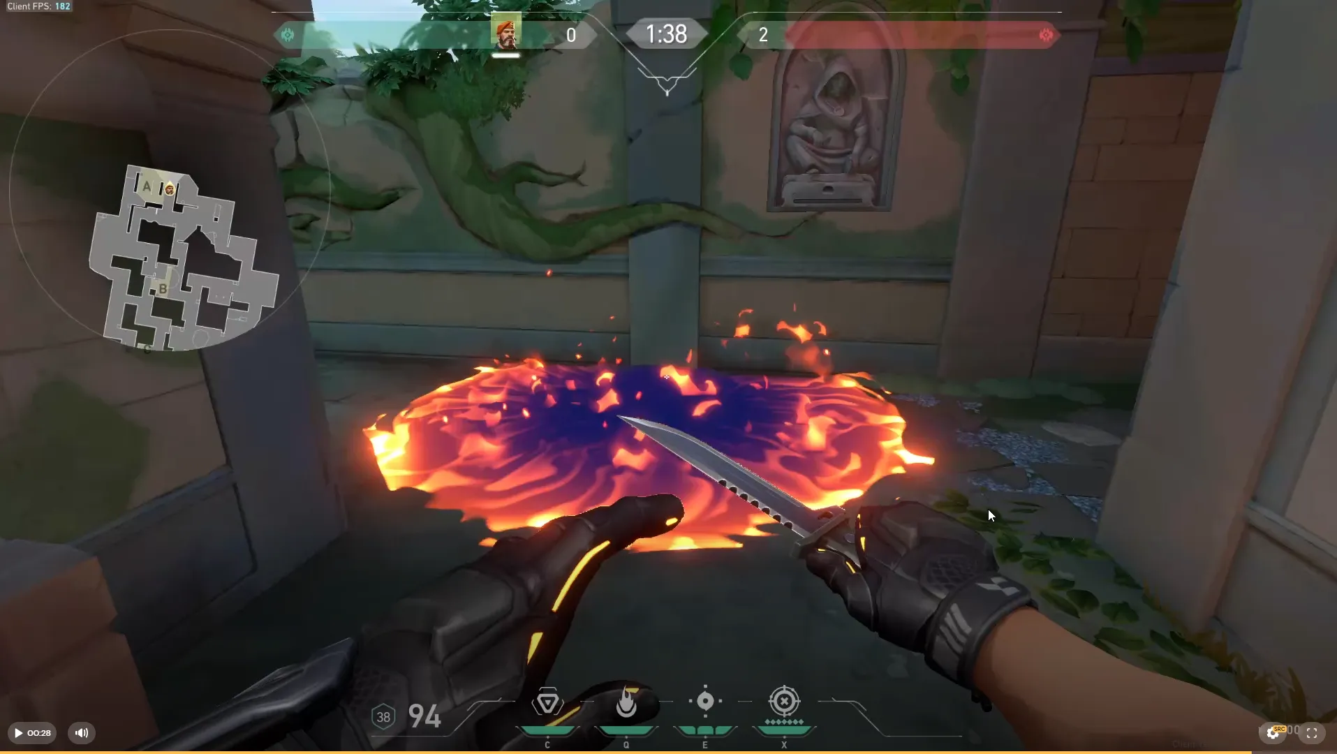 Brimstone Incendiary on Lotus Attack Site A — step 3 of 3: Result